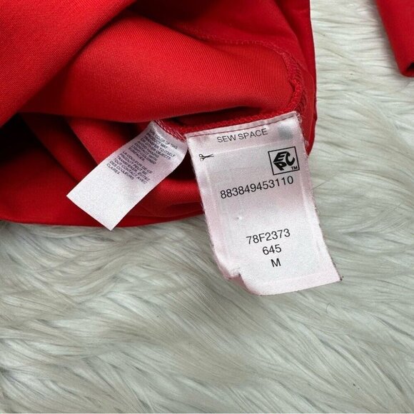 Tommy‎ Hilfiger Men’s Red Athletic Long Sleeve Y2K Hooded Sweatshirt Med/C43 - Picture 11 of 12